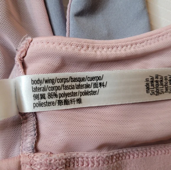 Victoria Sport Pink and Gray Sports Bra sz S - Picture 7 of 9